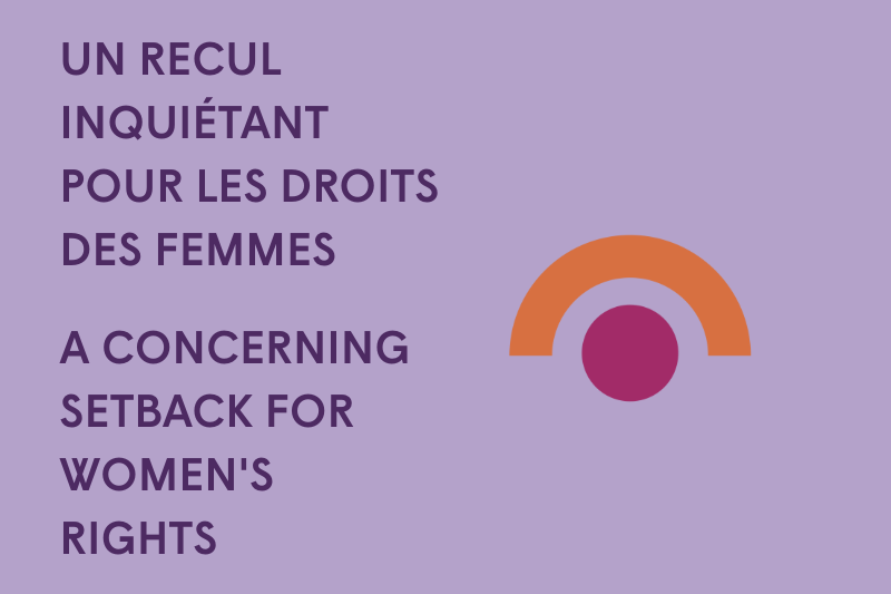 Retrait du poste de ministre des Femmes et de l’Égalité des genres 